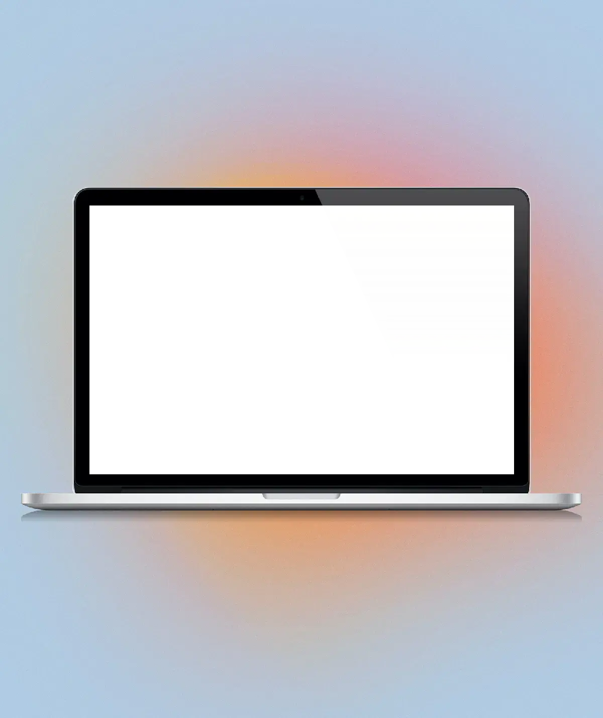 Picture of a laptop mockup